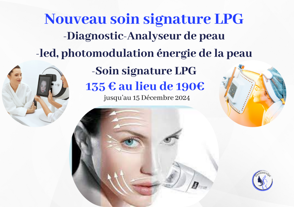 Soin visage anti âge ergolift LPG à margny les compiègne