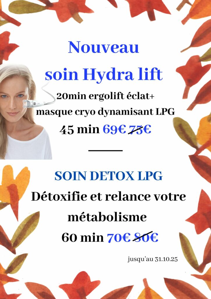 soin visage anti age et soin corps minceur detox