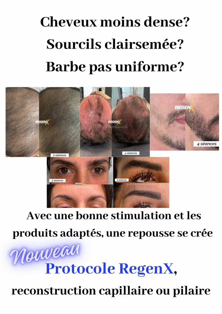 reconstruction capillaire et pilaire regenX